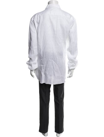 Stefano Ricci Linen Long Sleeve Shirt