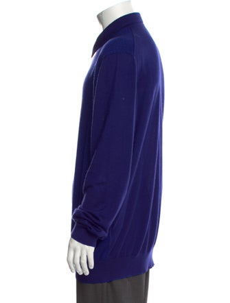 Stefano Ricci Cashmere Collar Polo Sweater