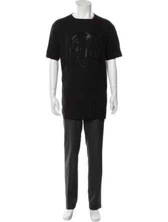 Stefano Ricci Graphic Print Crew Neck T-Shirt