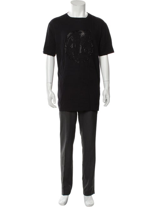 Stefano Ricci Graphic Print Crew Neck T-Shirt