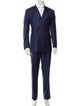 Stefano Ricci Wool Plaid Print Two-Piece Suit
