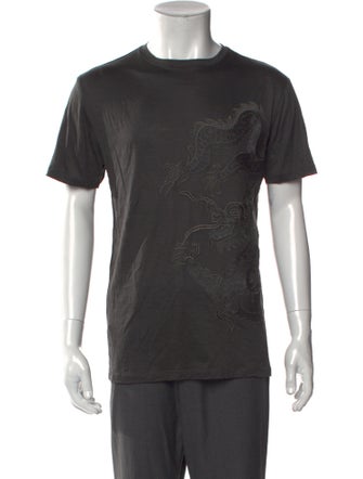 Stefano Ricci Wool Short Sleeve Shirt