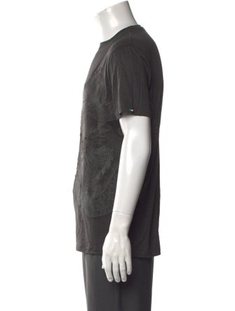 Stefano Ricci Wool Short Sleeve Shirt