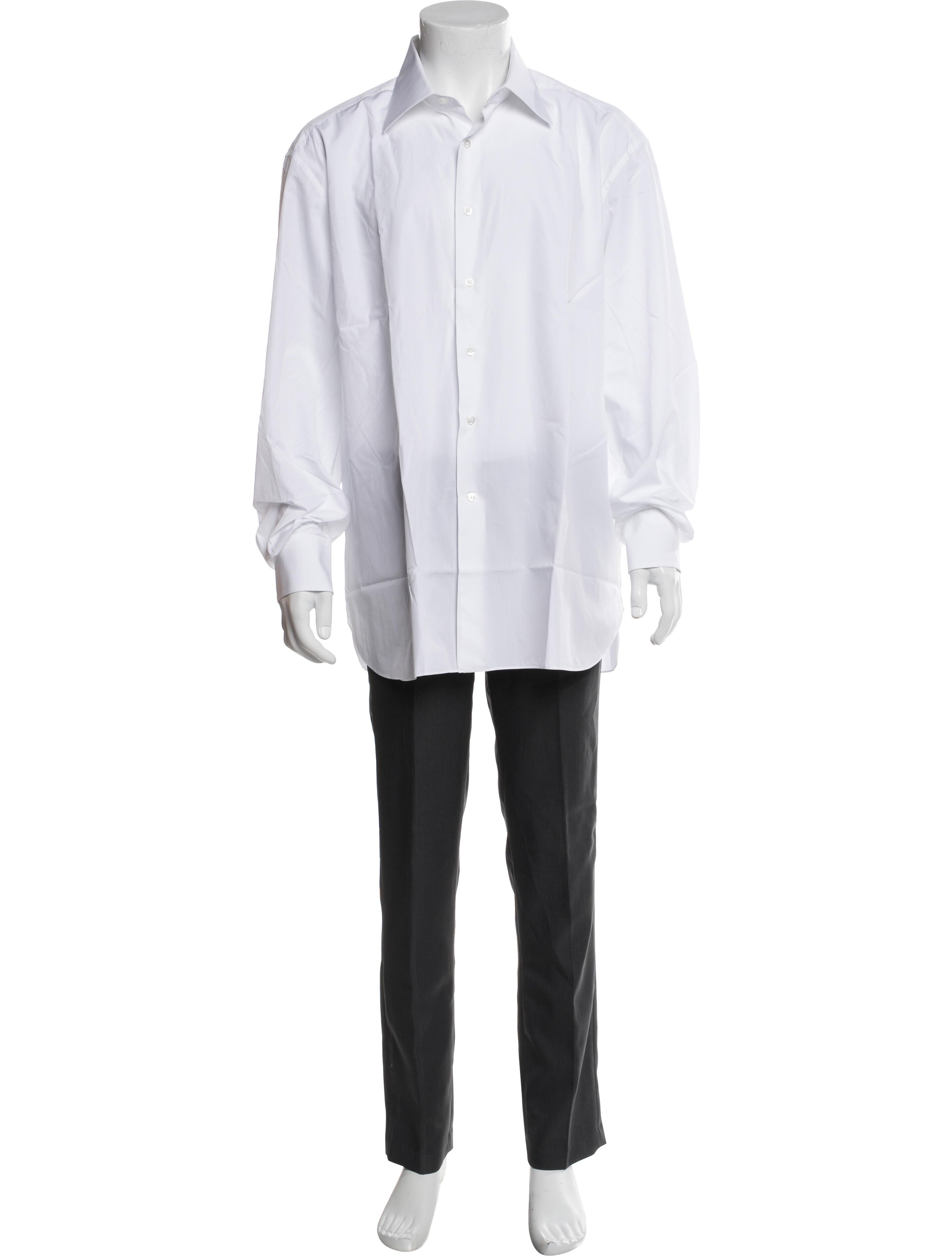 Stefano Ricci Long Sleeve Tuxedo Shirt