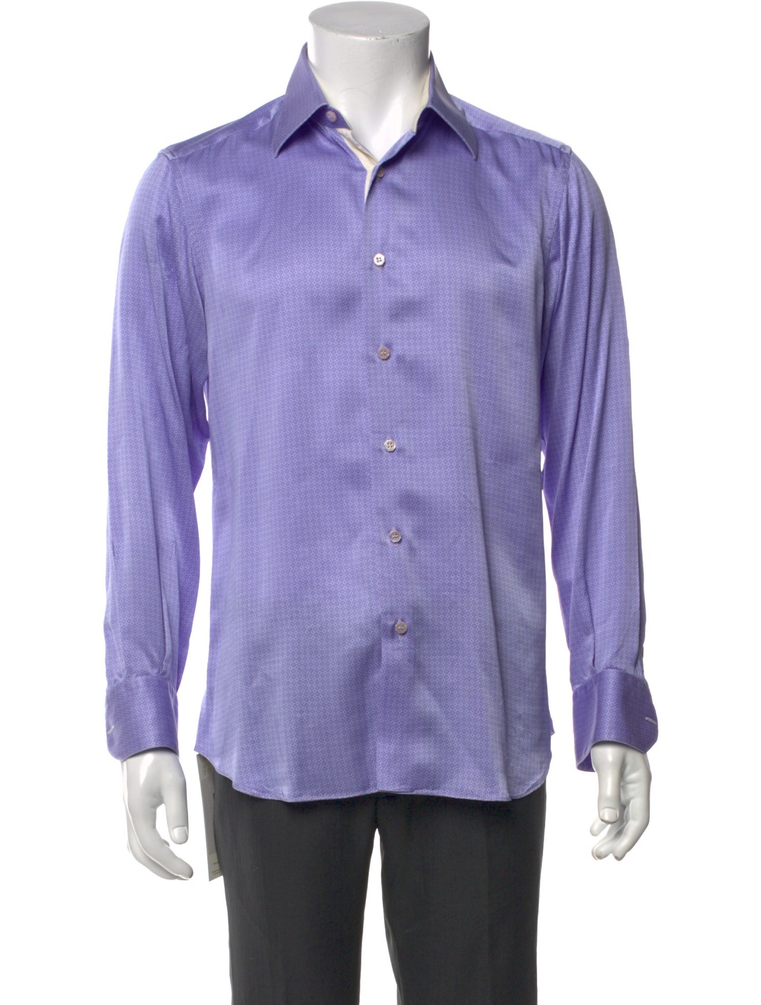 Stefano Ricci Silk Printed Shirt