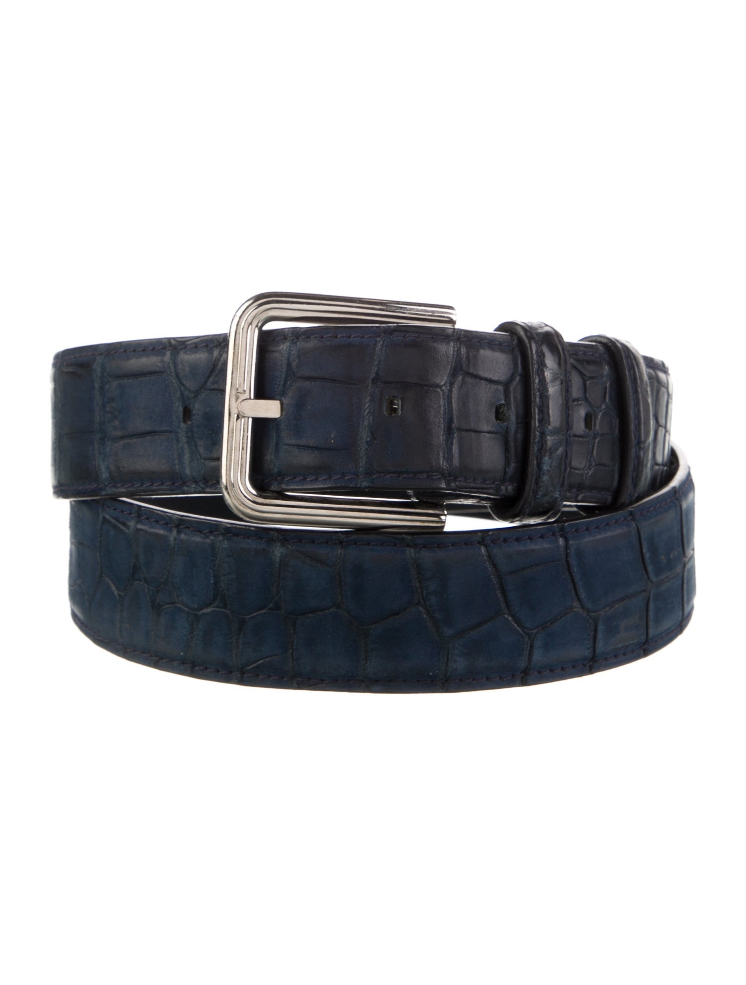 Stefano Ricci Alligator Waist Belt