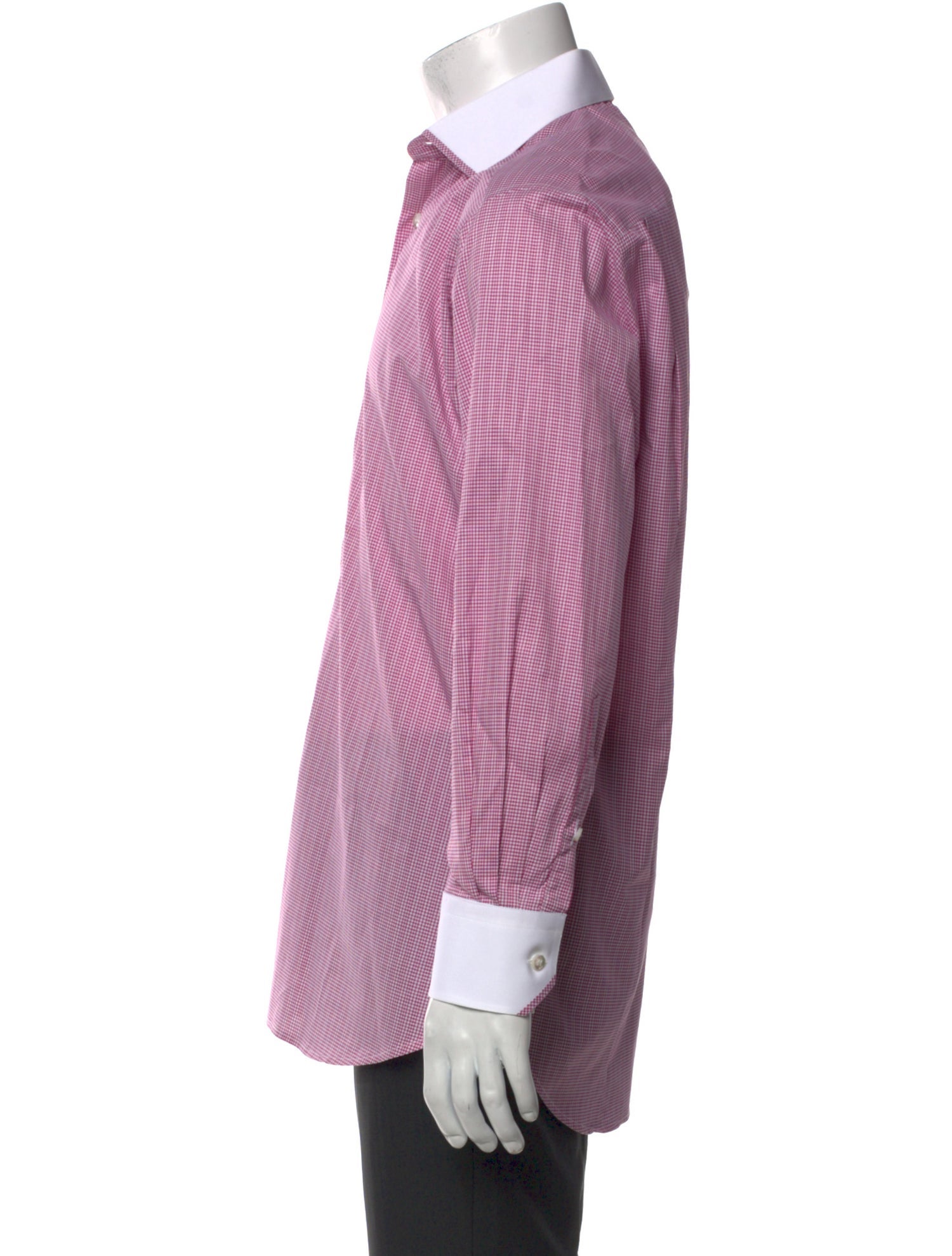 Stefano Ricci Plaid Print Long Sleeve Shirt