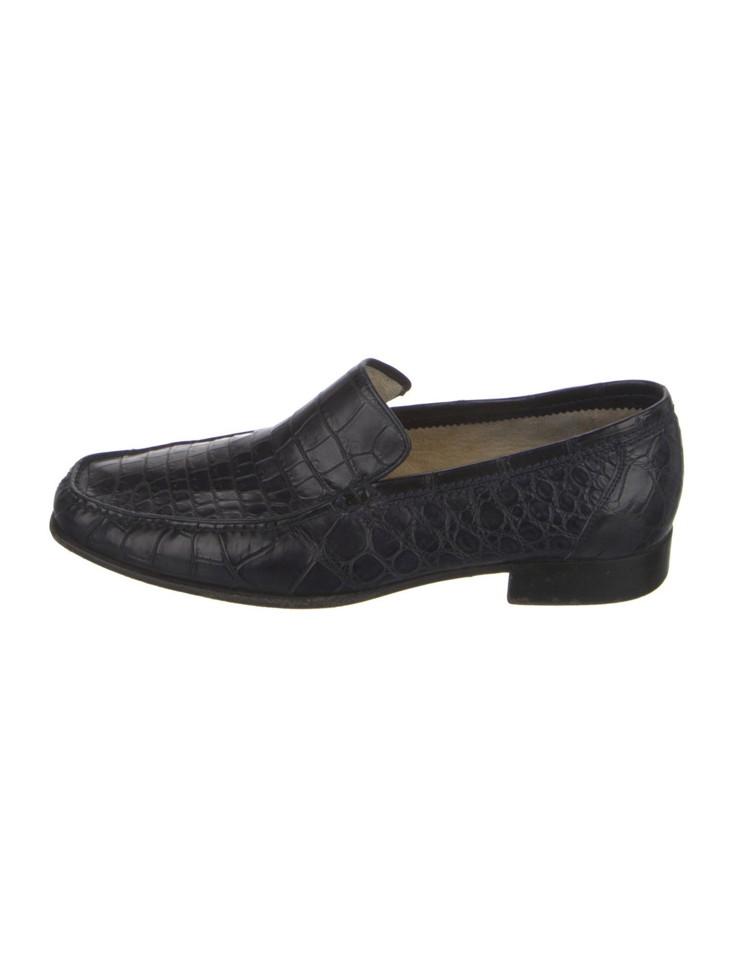 Stefano Ricci Crocodile Loafers