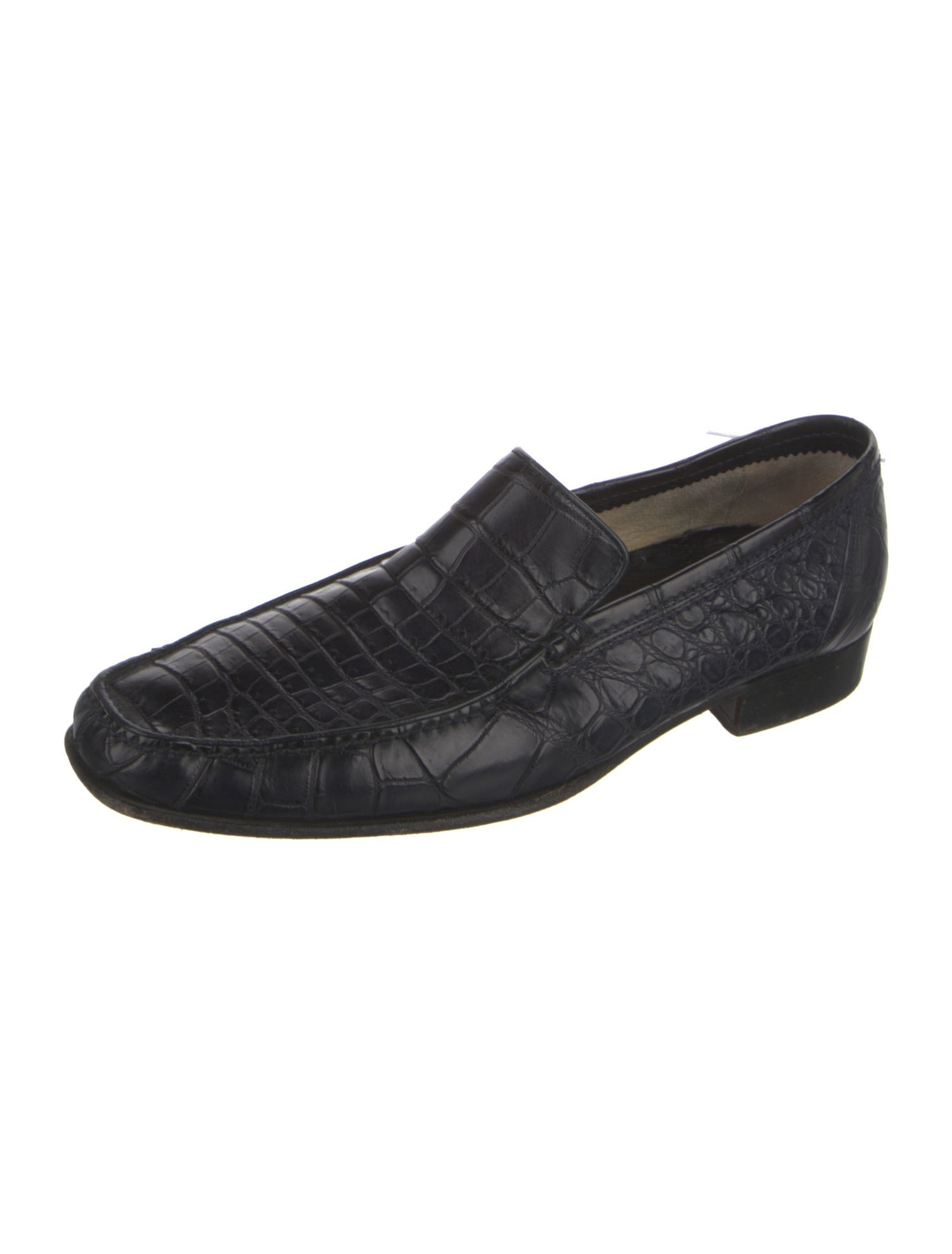 Stefano Ricci Crocodile Loafers