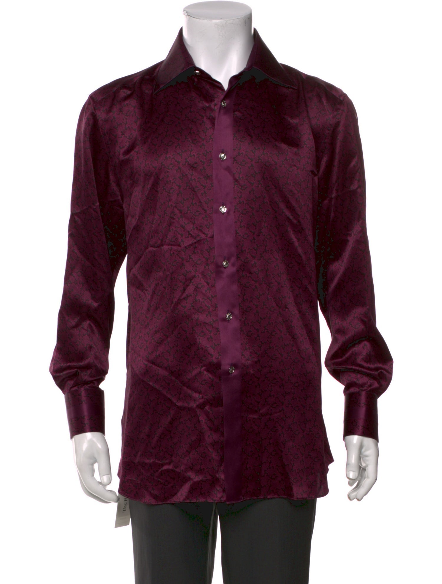 Stefano Ricci Silk Long Sleeve Shirt