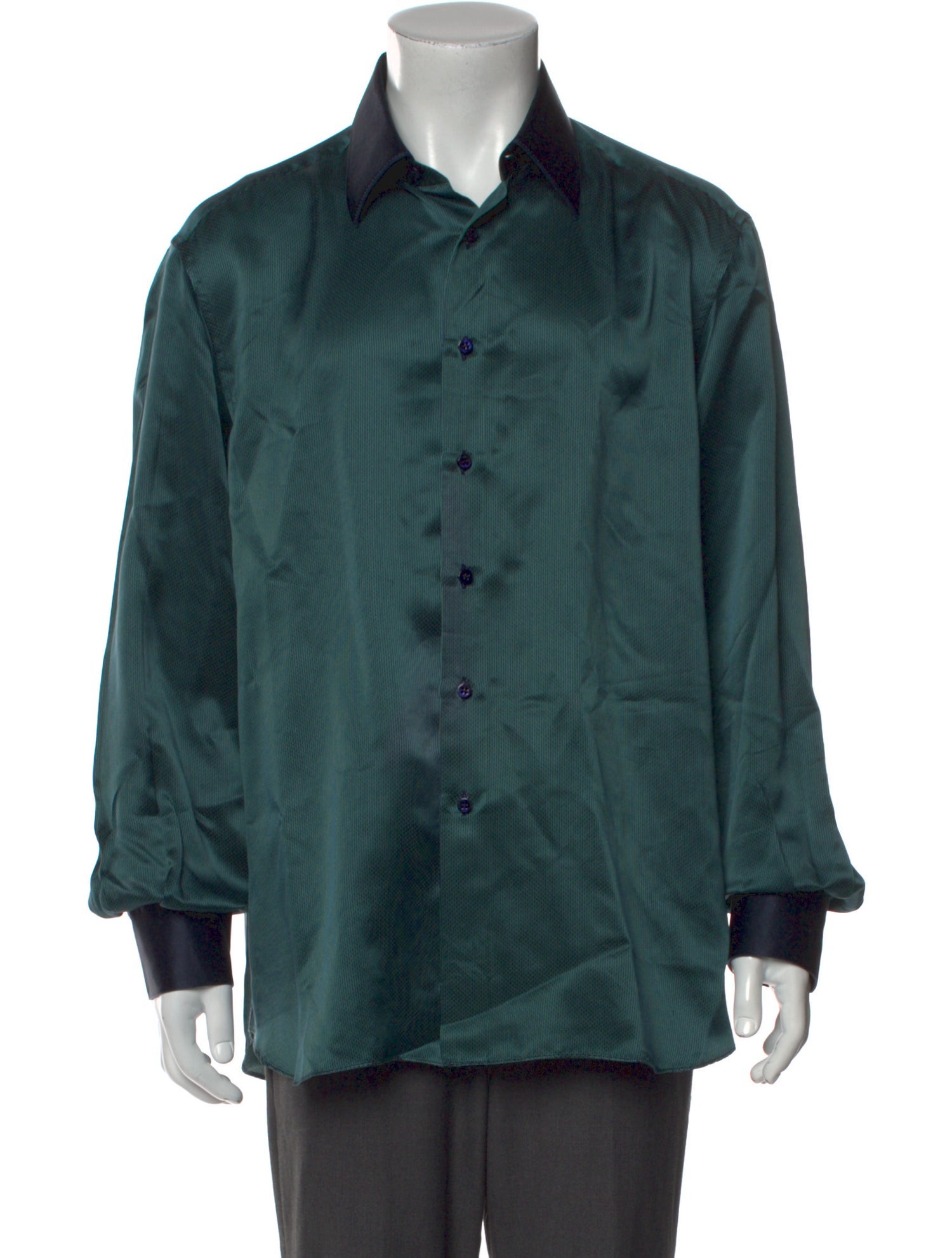 Stefano Ricci Silk Long Sleeve Shirt