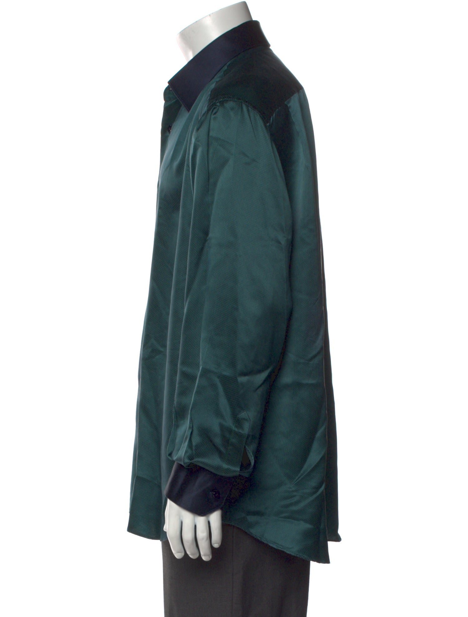 Stefano Ricci Silk Long Sleeve Shirt