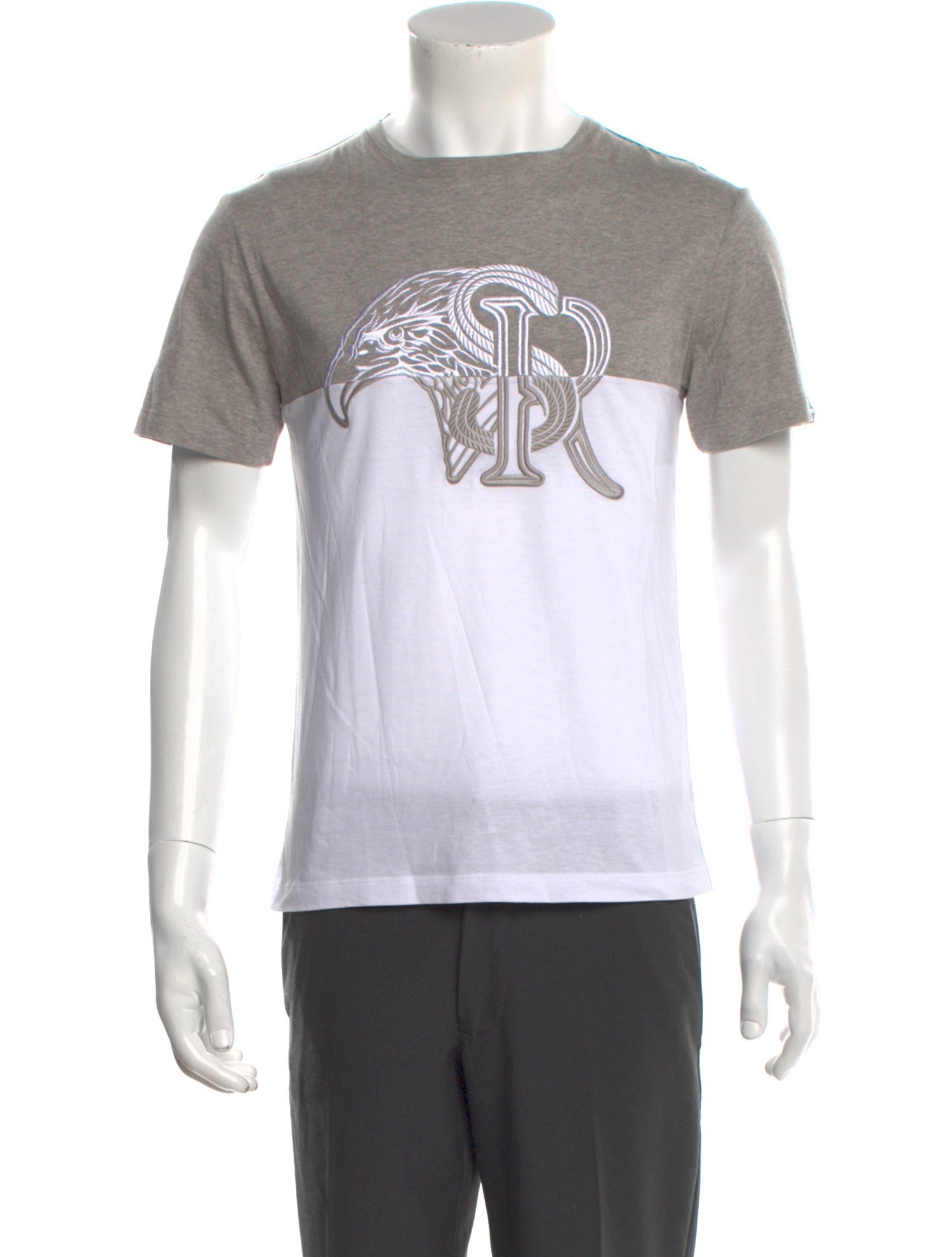 Stefano Ricci Graphic Print Crew Neck T-Shirt w/ Tags