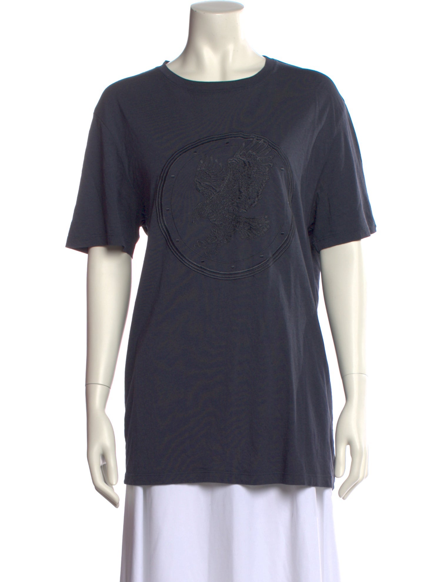 Stefano Ricci Graphic Print Crew Neck T-Shirt