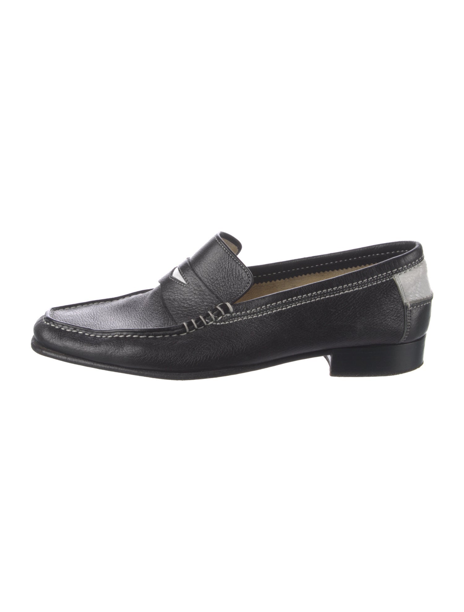 Stefano Ricci Leather Loafers