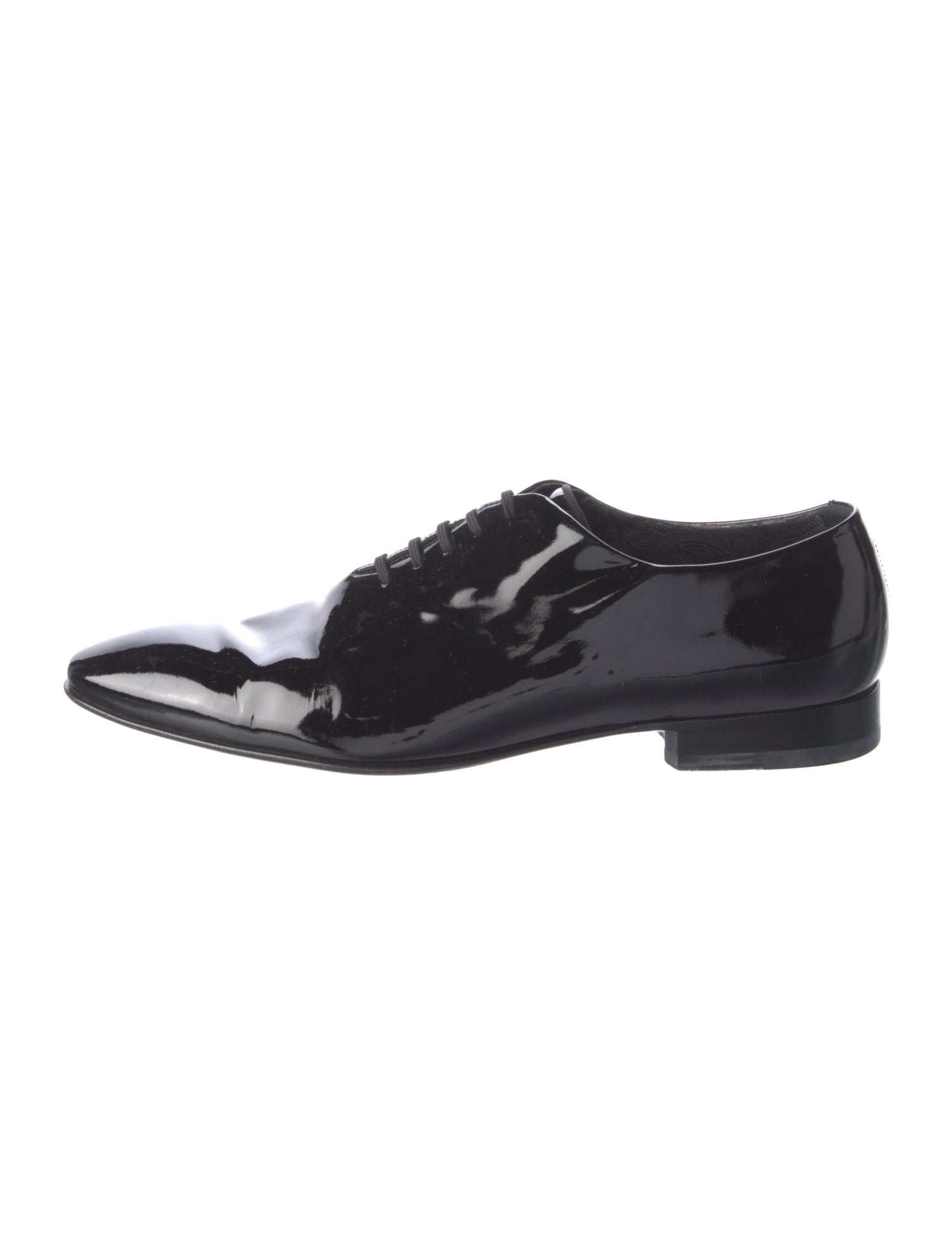 Stefano Ricci Patent Leather Oxfords