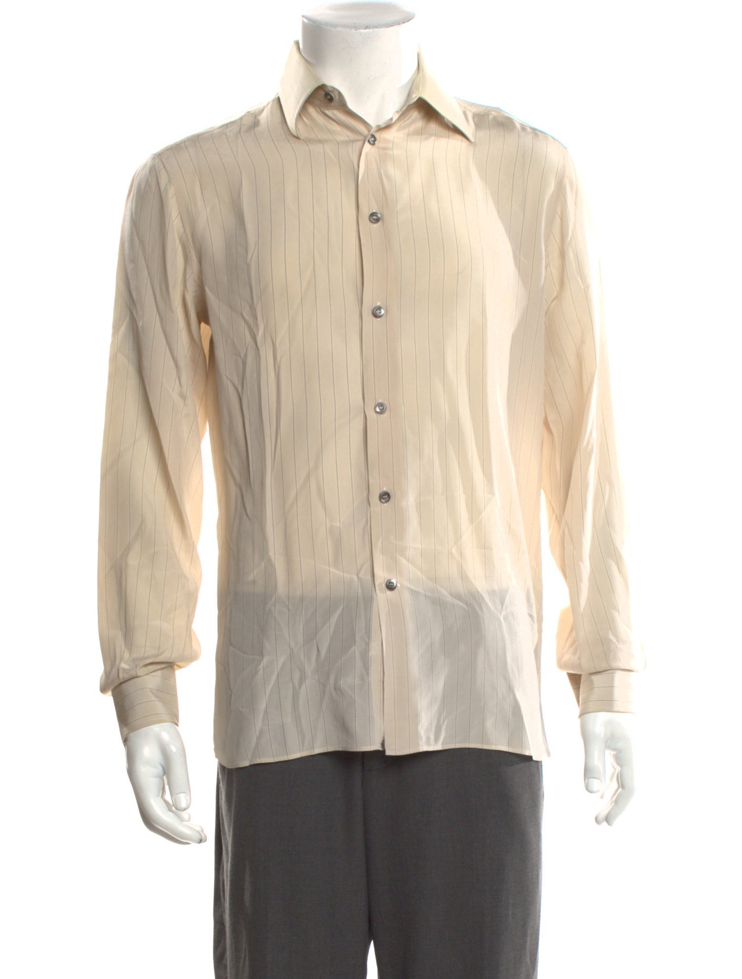 Stefano Ricci Silk Striped Shirt