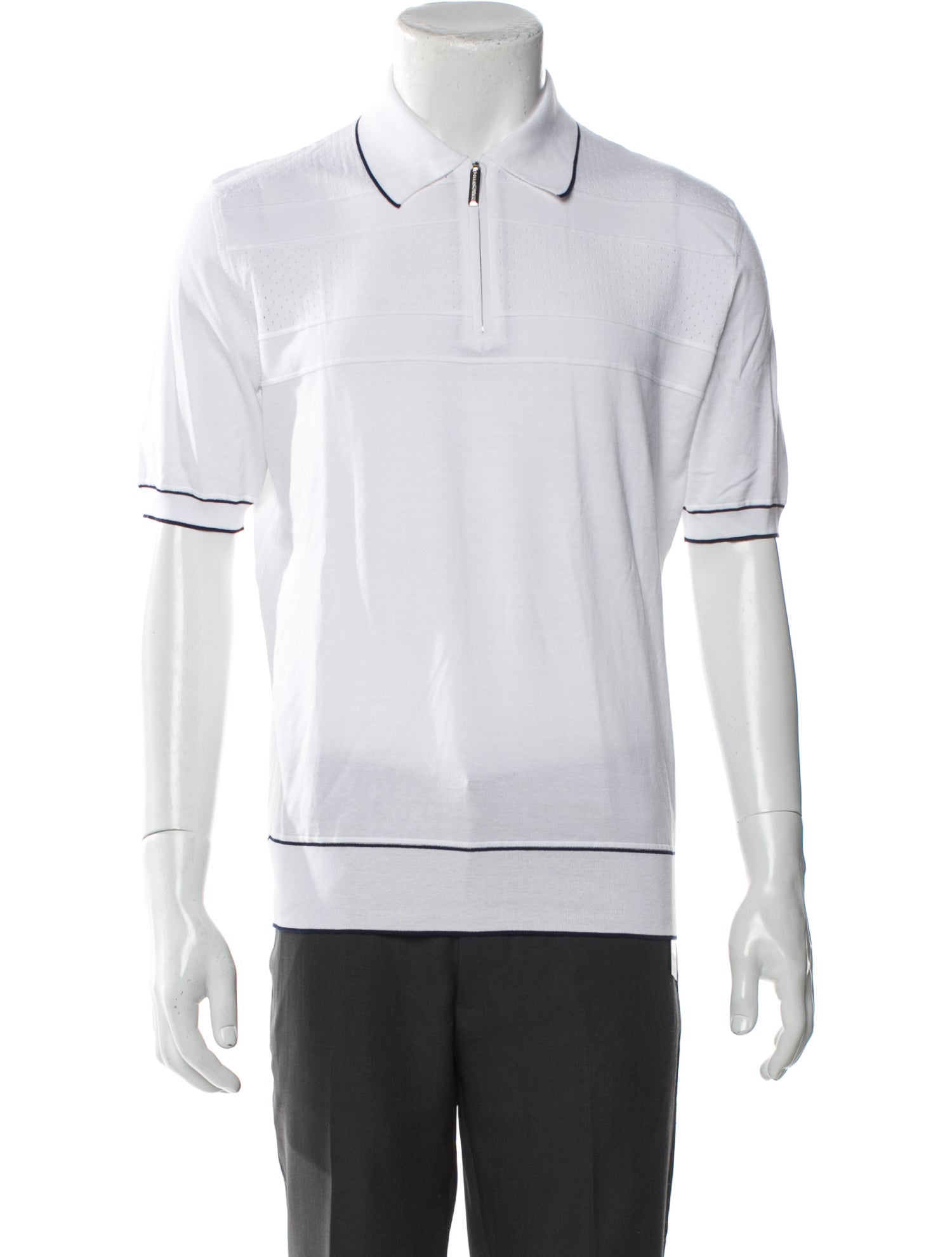 Stefano Ricci Collar Short Sleeve Polo Shirt w/ Tags