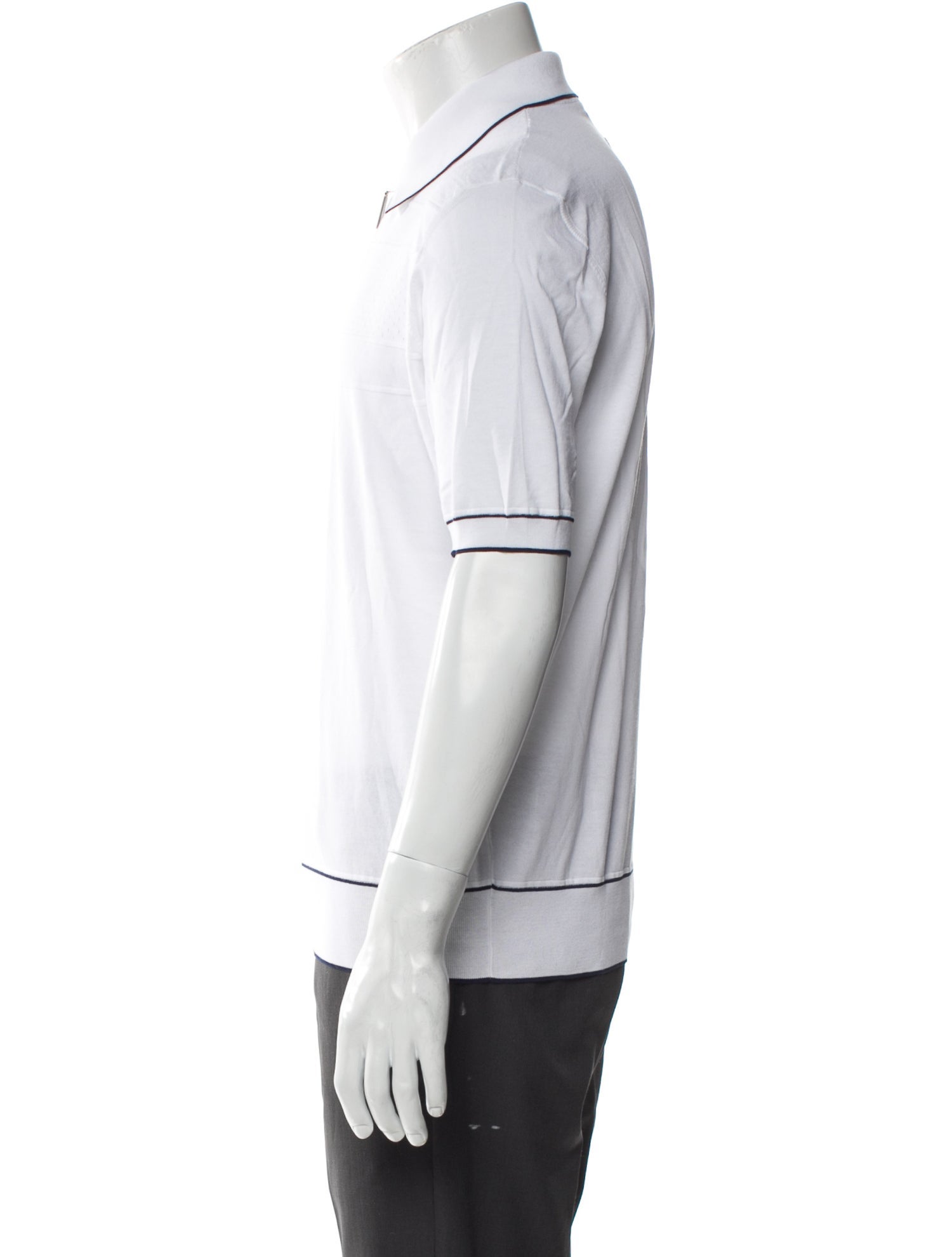 Stefano Ricci Collar Short Sleeve Polo Shirt w/ Tags