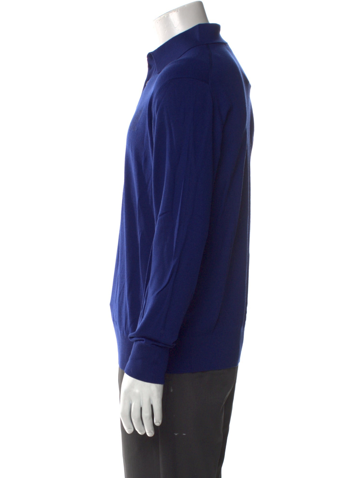 Stefano Ricci Wool Mock Neck Polo Sweater w/ Tags