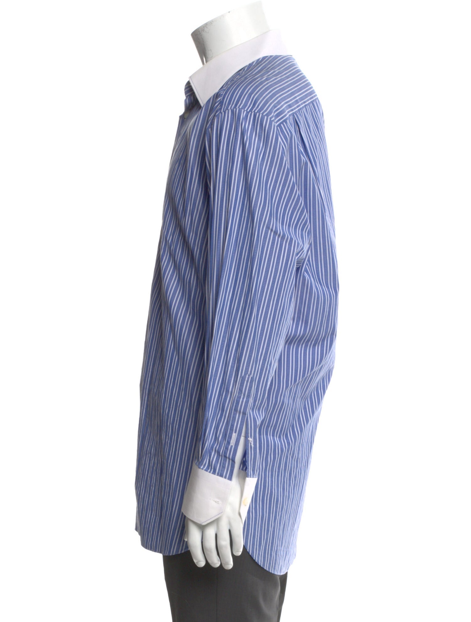Stefano Ricci Striped Long Sleeve Shirt