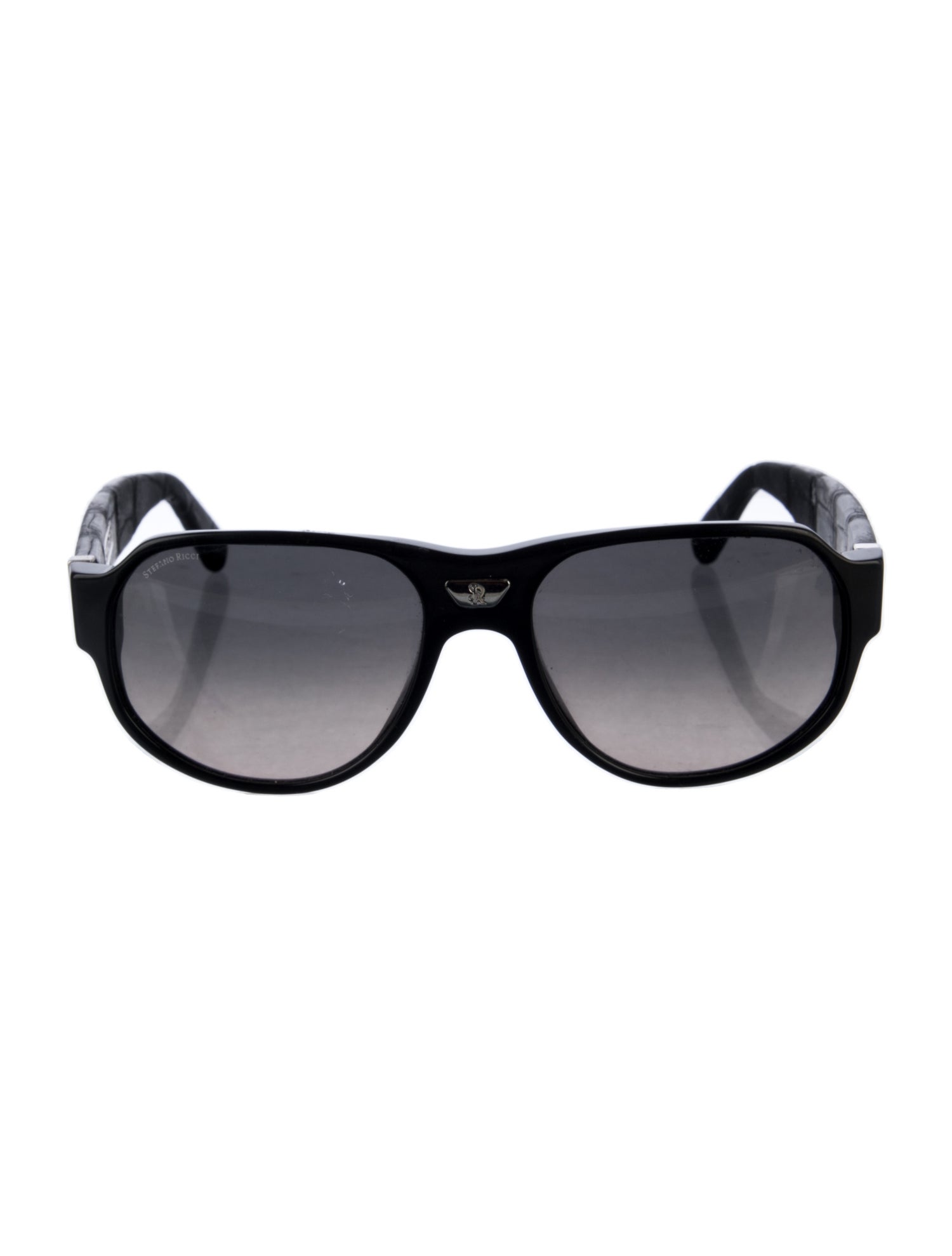 Stefano Ricci Square Tinted Sunglasses