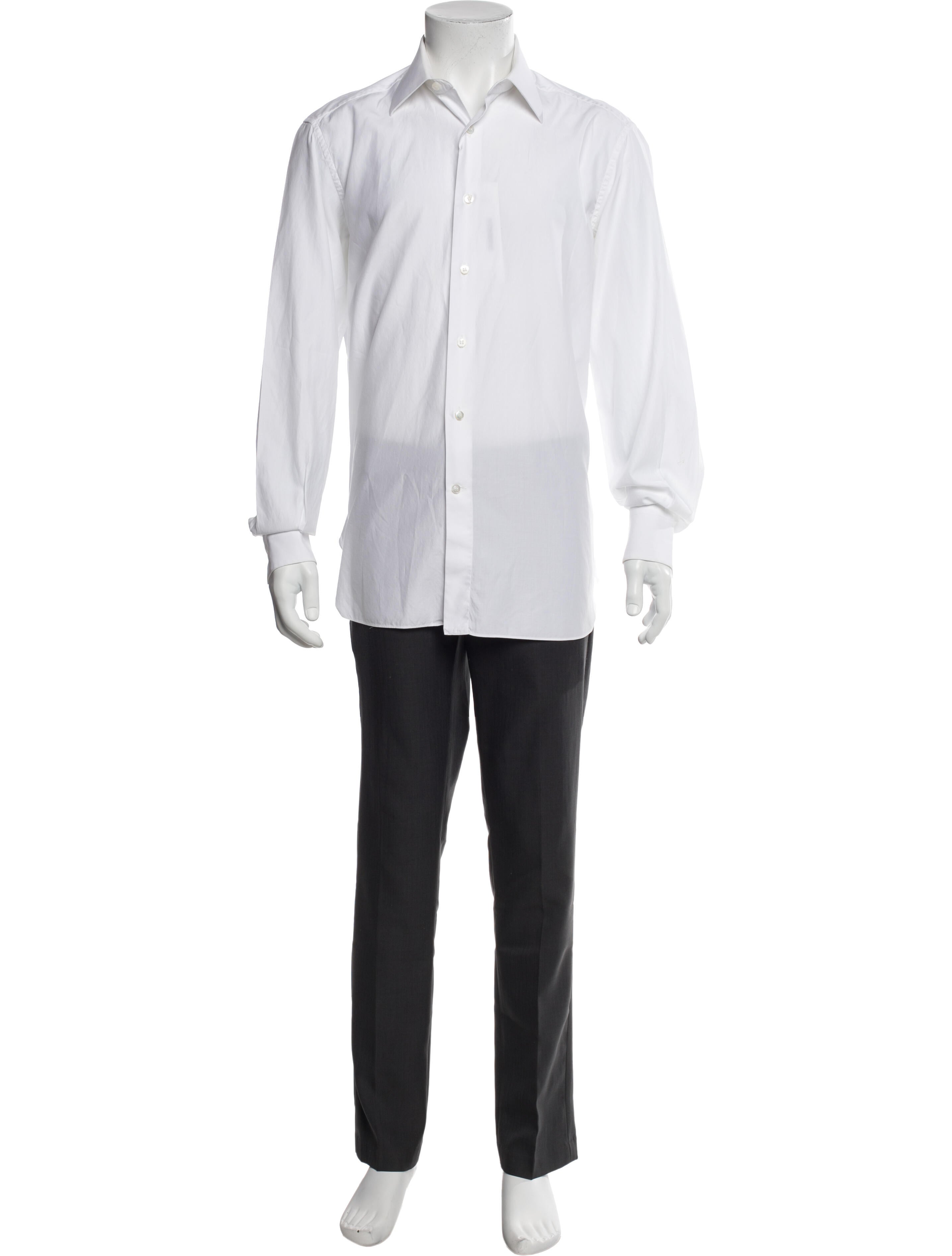Stefano Ricci Long Sleeve Tuxedo Shirt