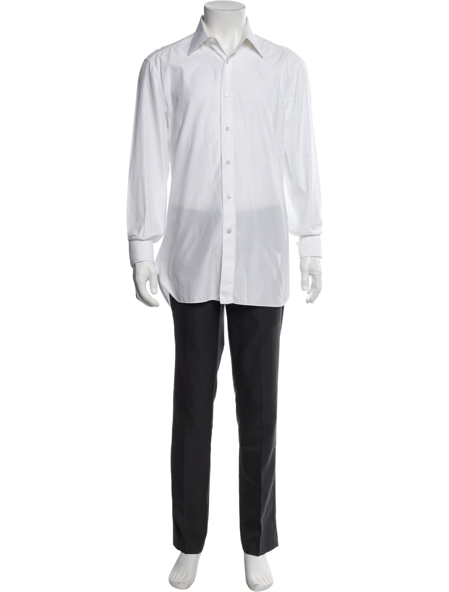 Stefano Ricci Long Sleeve Tuxedo Shirt