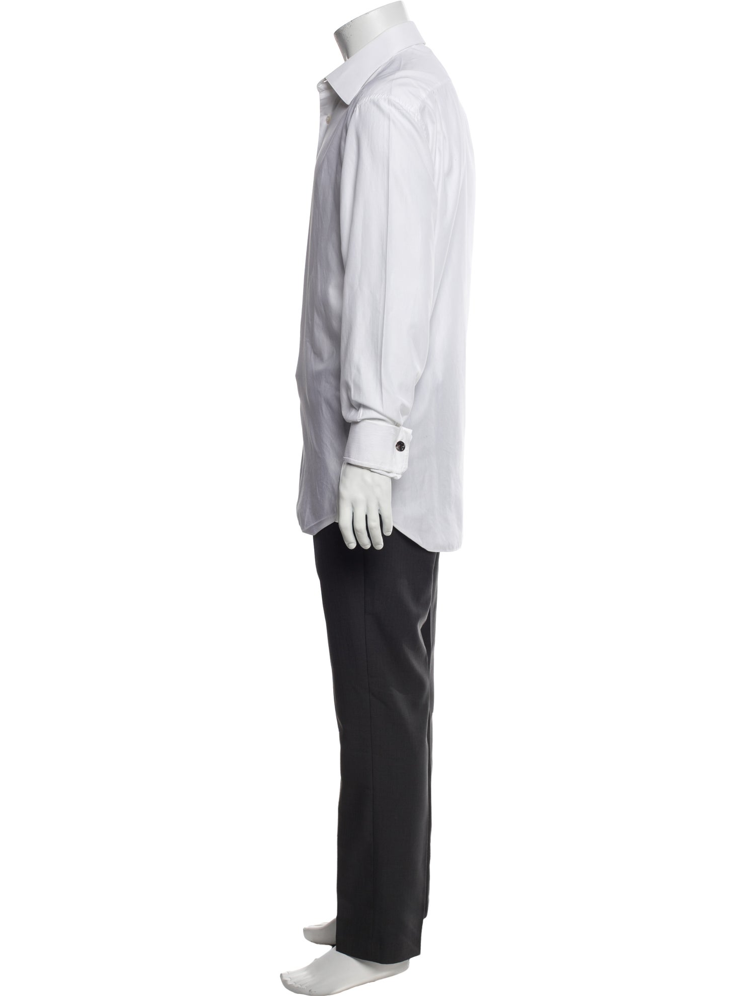 Stefano Ricci Long Sleeve Tuxedo Shirt