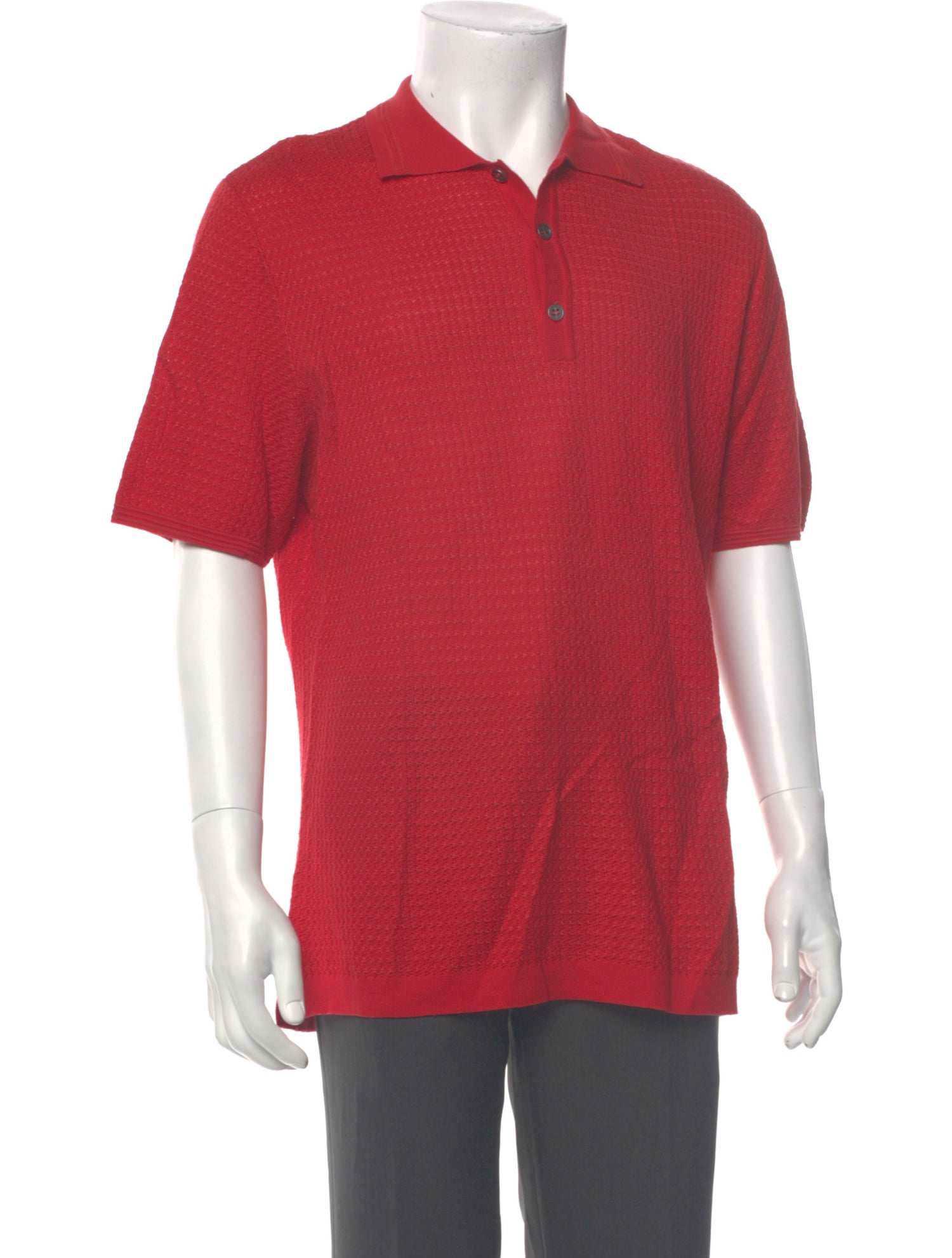 Stefano Ricci Collar Short Sleeve Polo Shirt