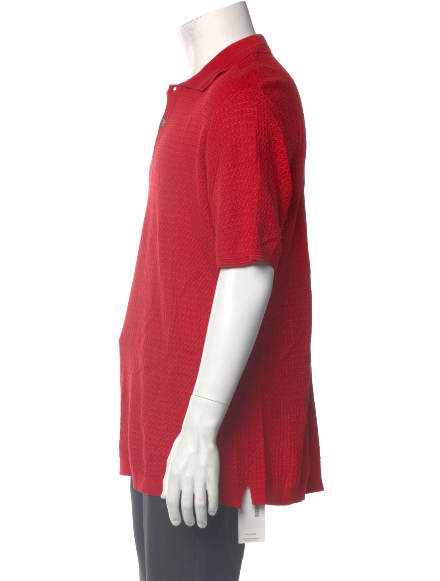 Stefano Ricci Collar Short Sleeve Polo Shirt