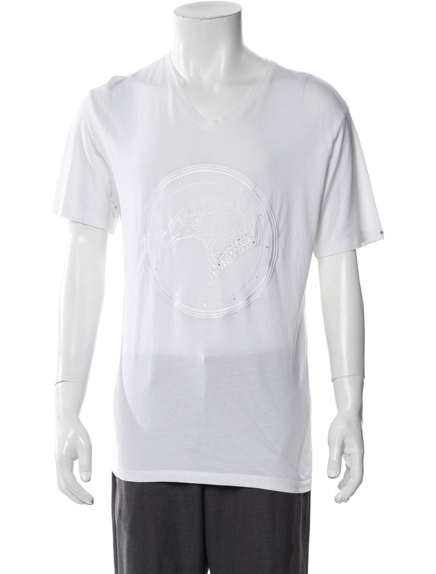 Stefano Ricci V-Neck Short Sleeve T-Shirt