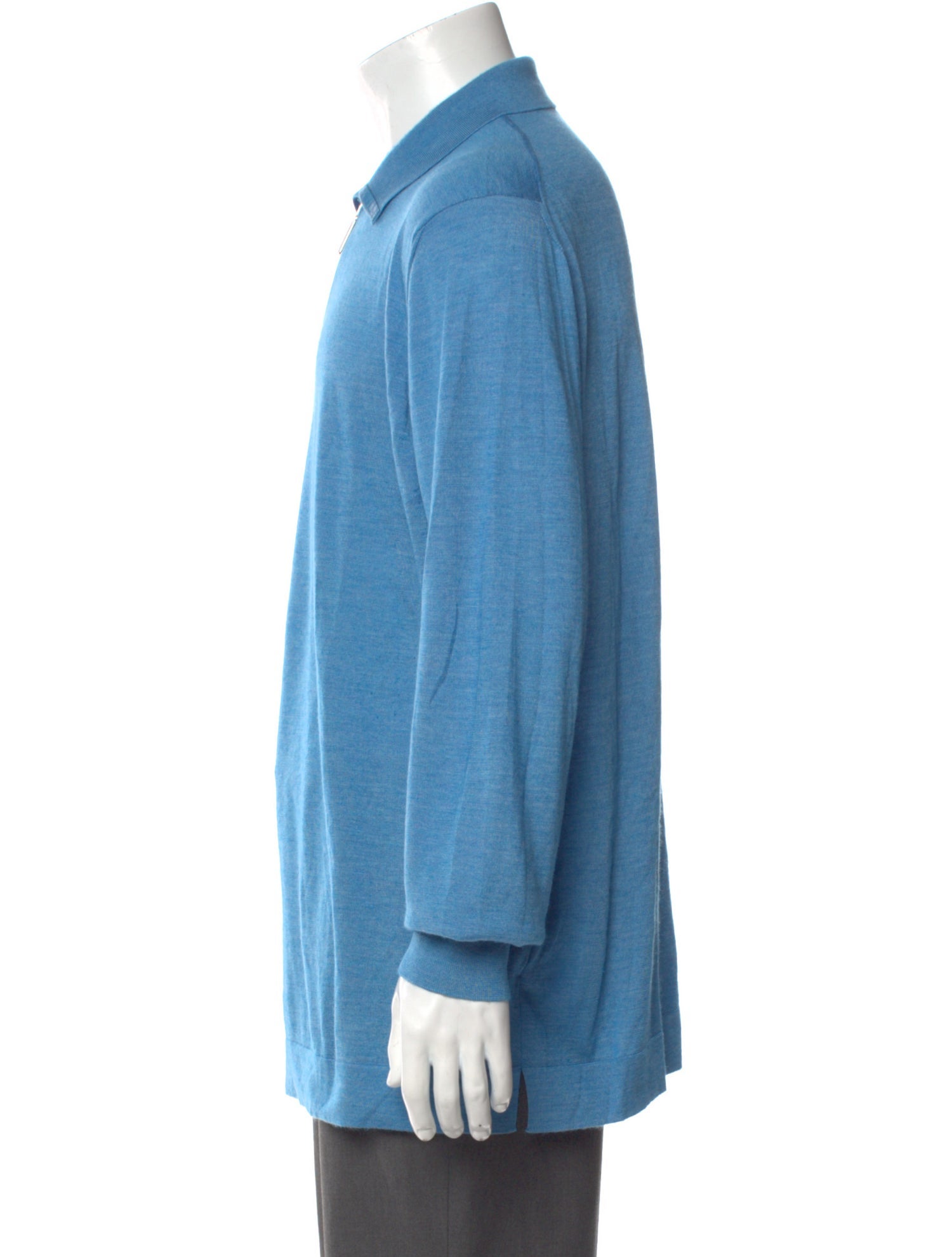 Stefano Ricci Cashmere Collar Sweatshirt