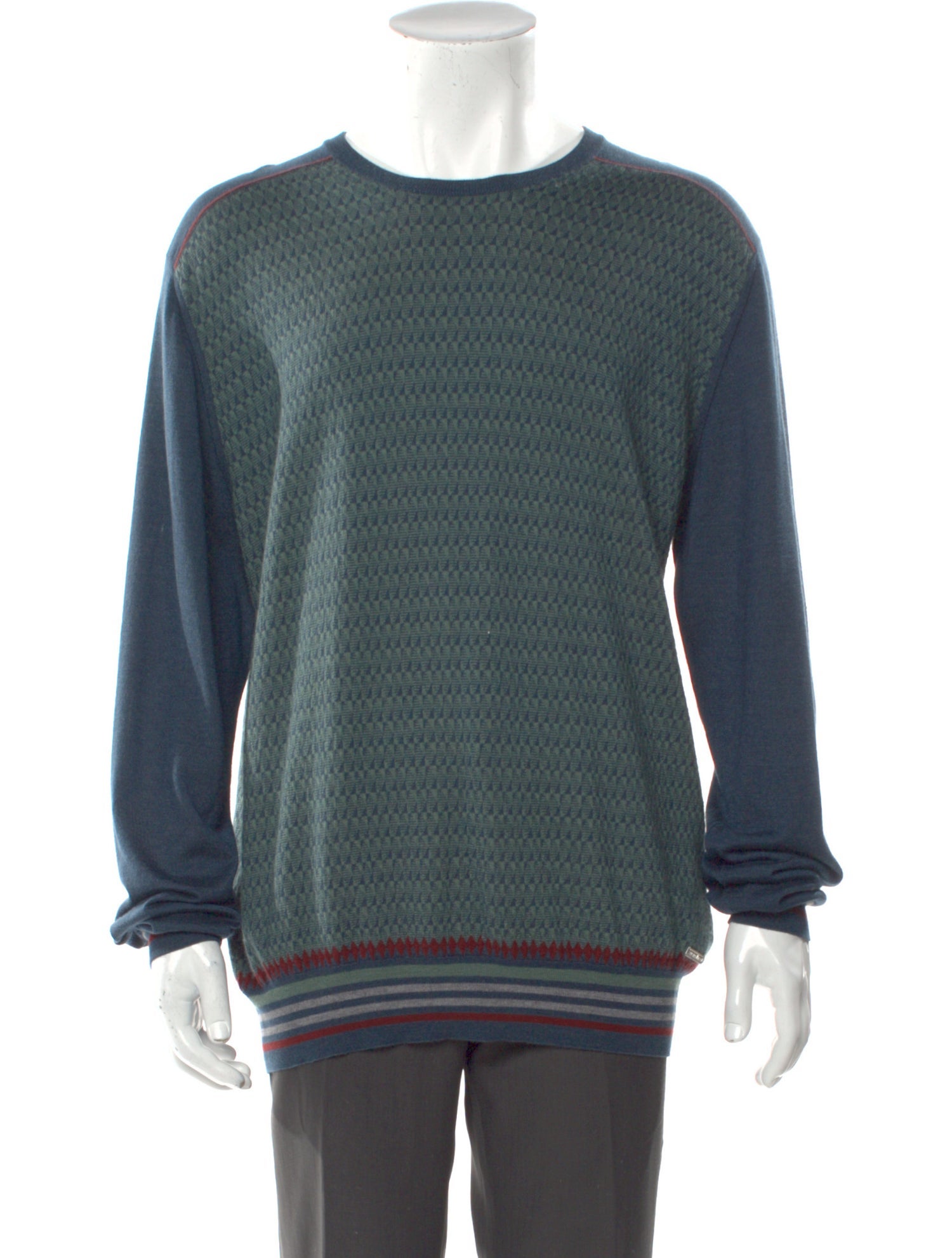 Stefano Ricci Cashmere Printed Pullover
