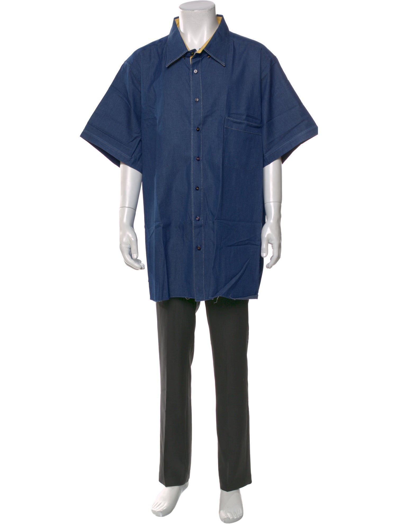Stefano Ricci Three-Quarter Sleeve Shirt