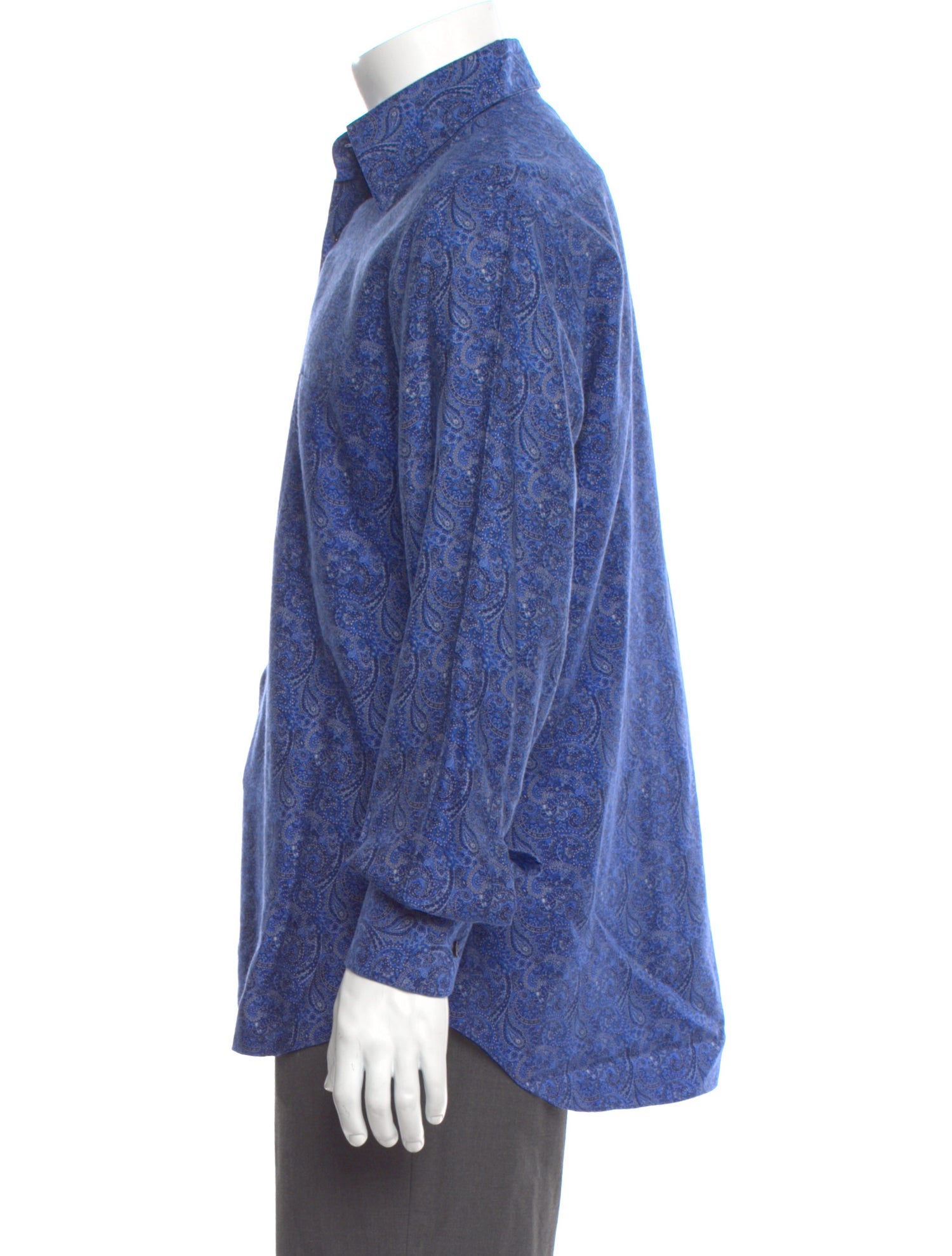 Stefano Ricci Silk Paisley Print Shirt