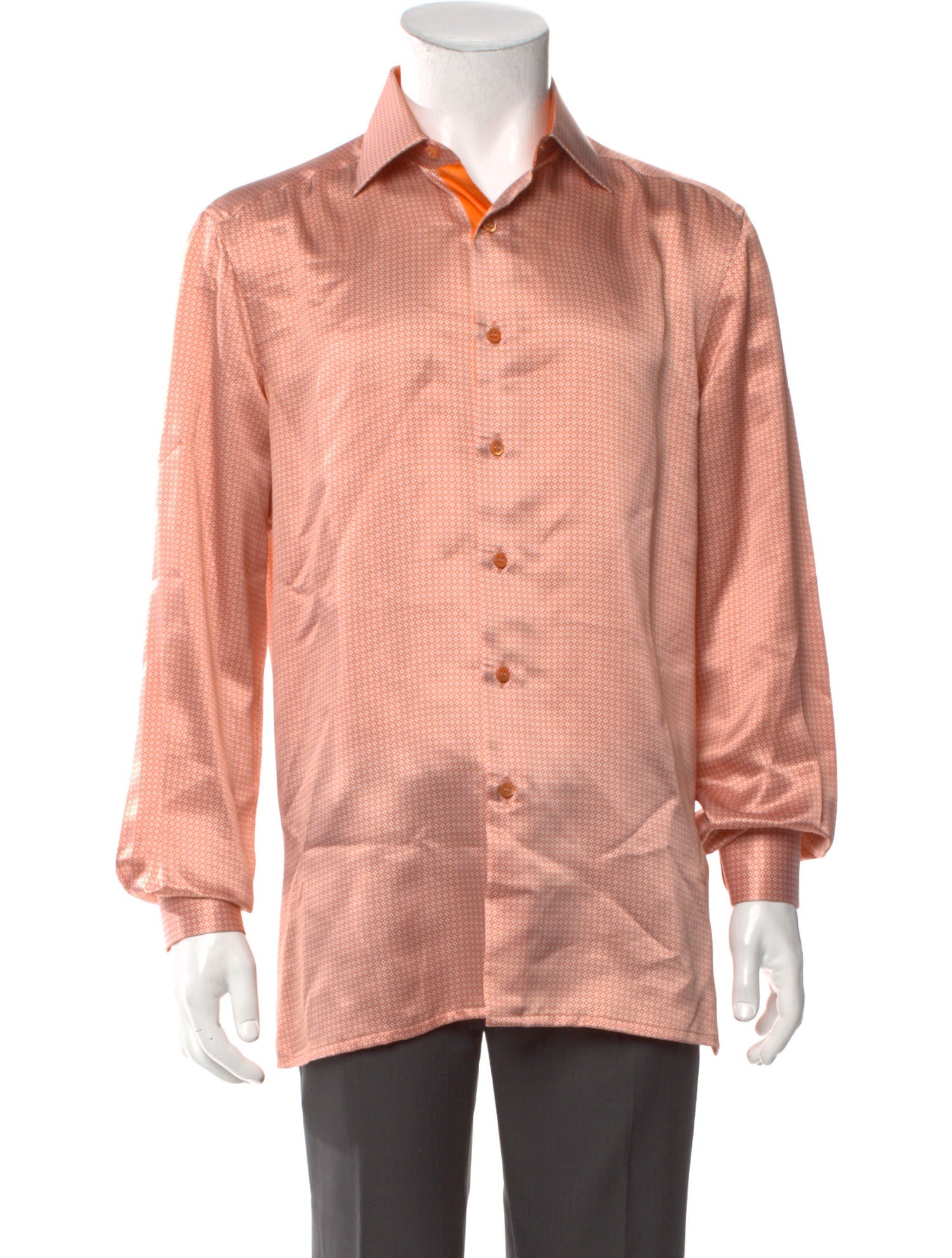 Stefano Ricci Silk Printed Shirt