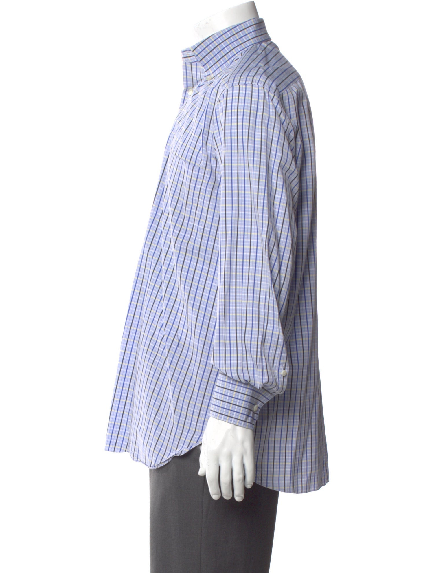 Stefano Ricci Striped Long Sleeve Dress Shirt
