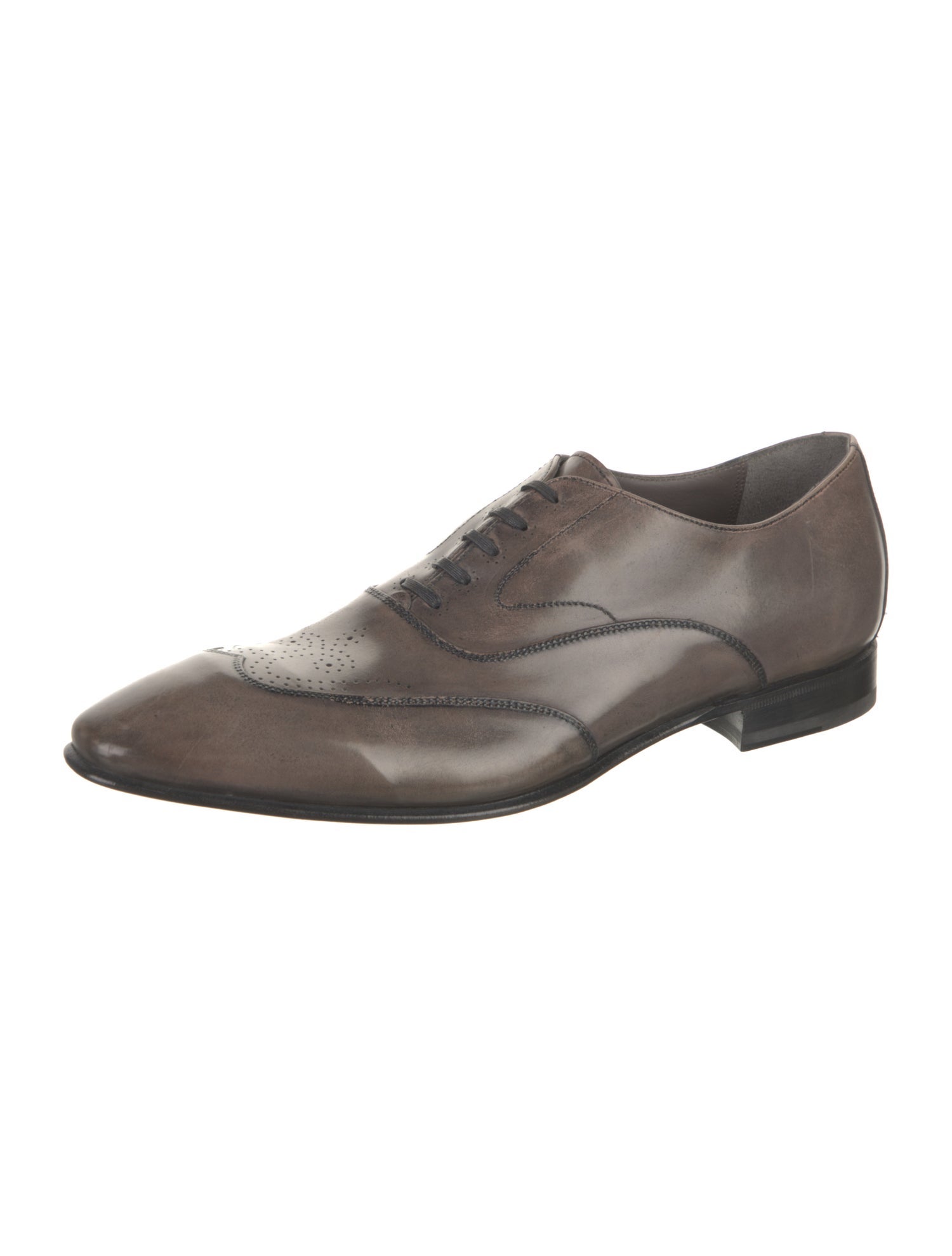 Stefano Ricci Leather Oxfords