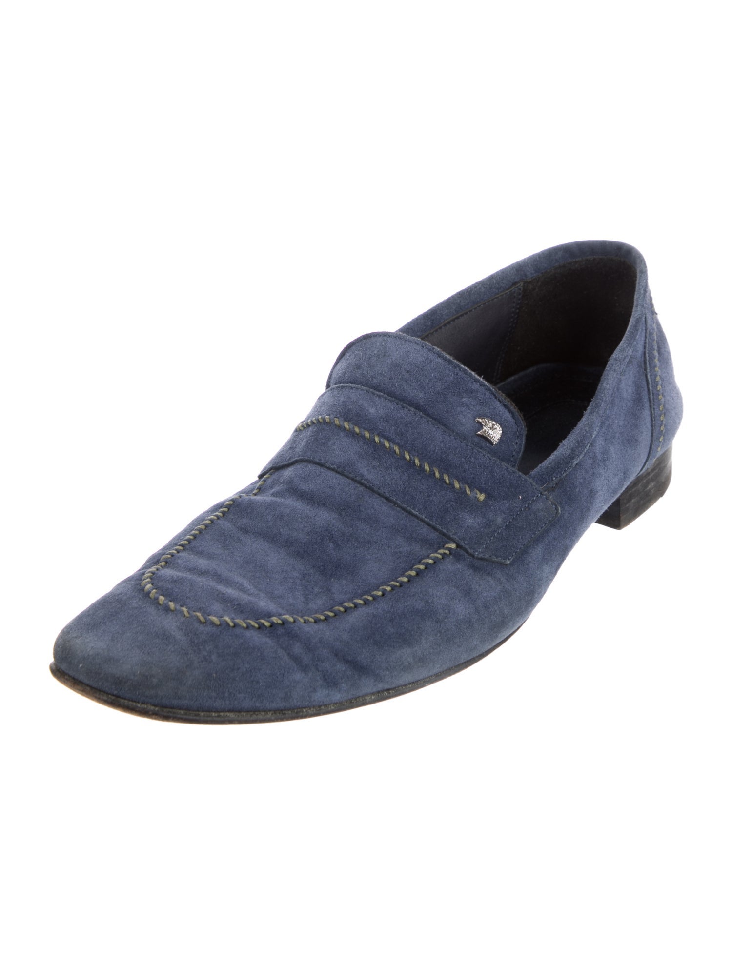 Stefano Ricci Suede Dress Loafers