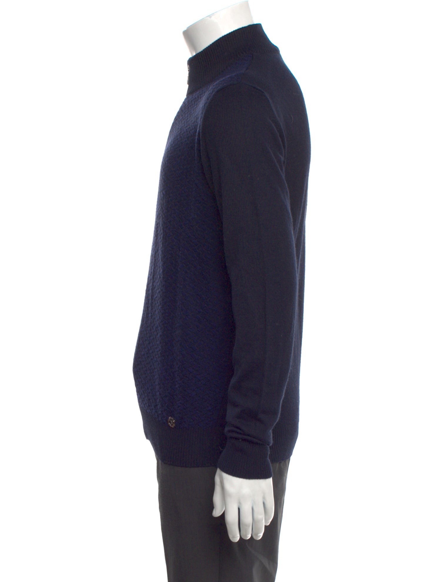 Stefano Ricci Wool Patterned Cardigan