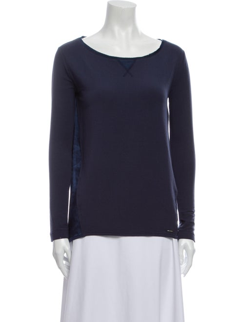 Woolrich Bateau Neckline Long Sleeve Top