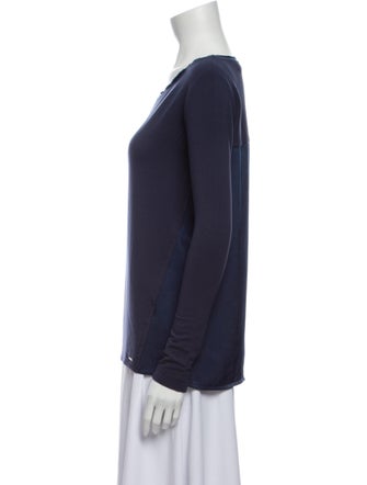 Woolrich Bateau Neckline Long Sleeve Top