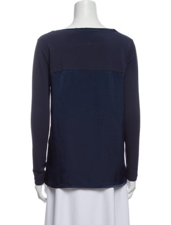 Woolrich Bateau Neckline Long Sleeve Top