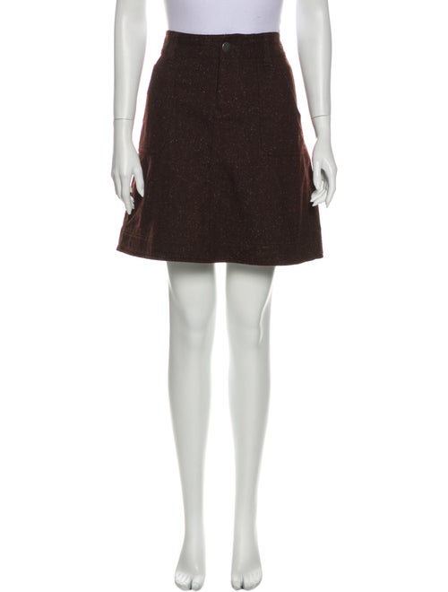 Woolrich Mini Skirt Brown