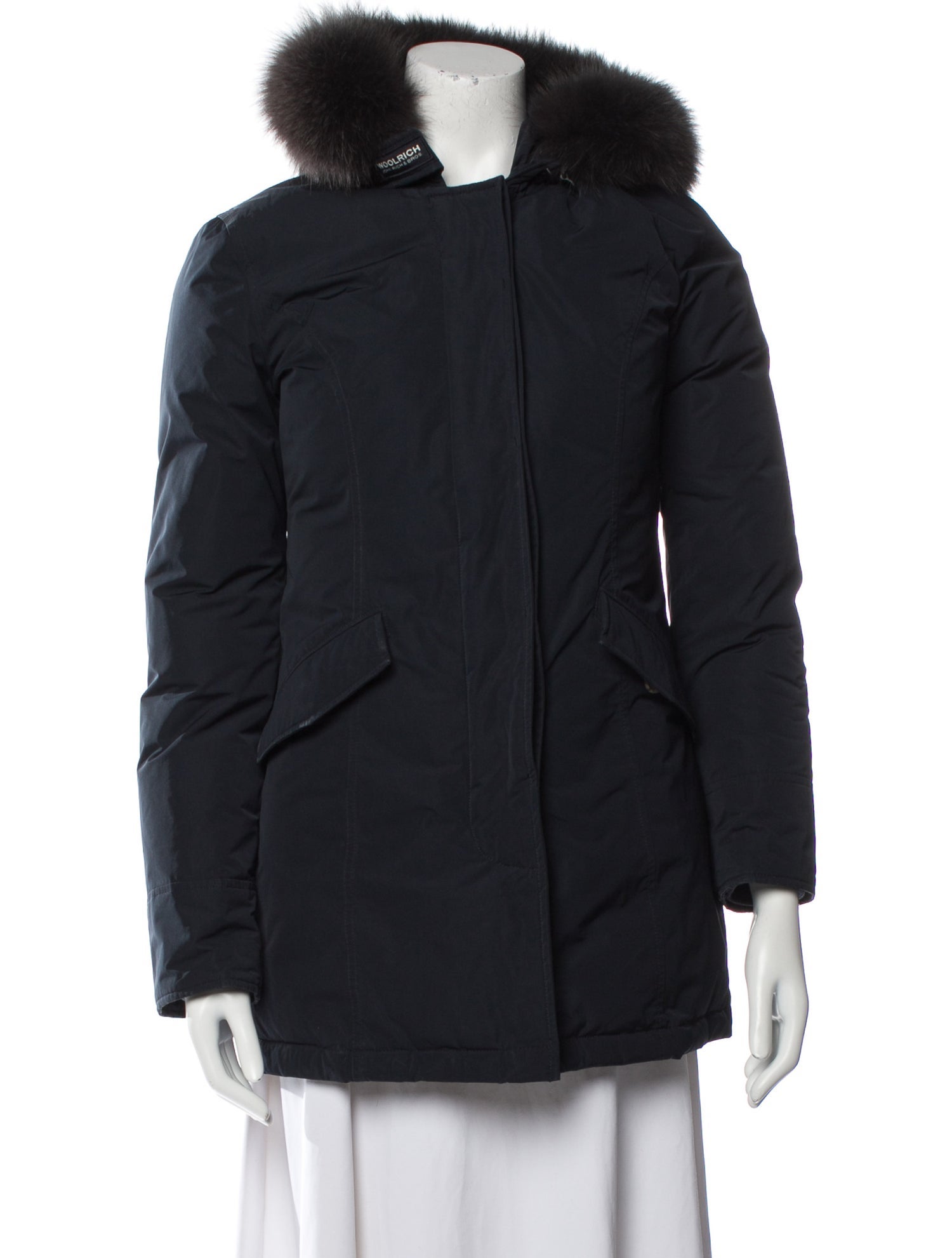 Woolrich Down Coat Blue Coats, Clothing RCH24503 The RealReal