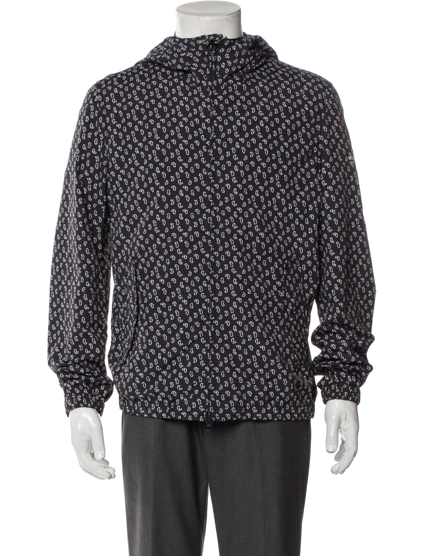 Woolrich Polka Dot Print Windbreaker w/ Tags