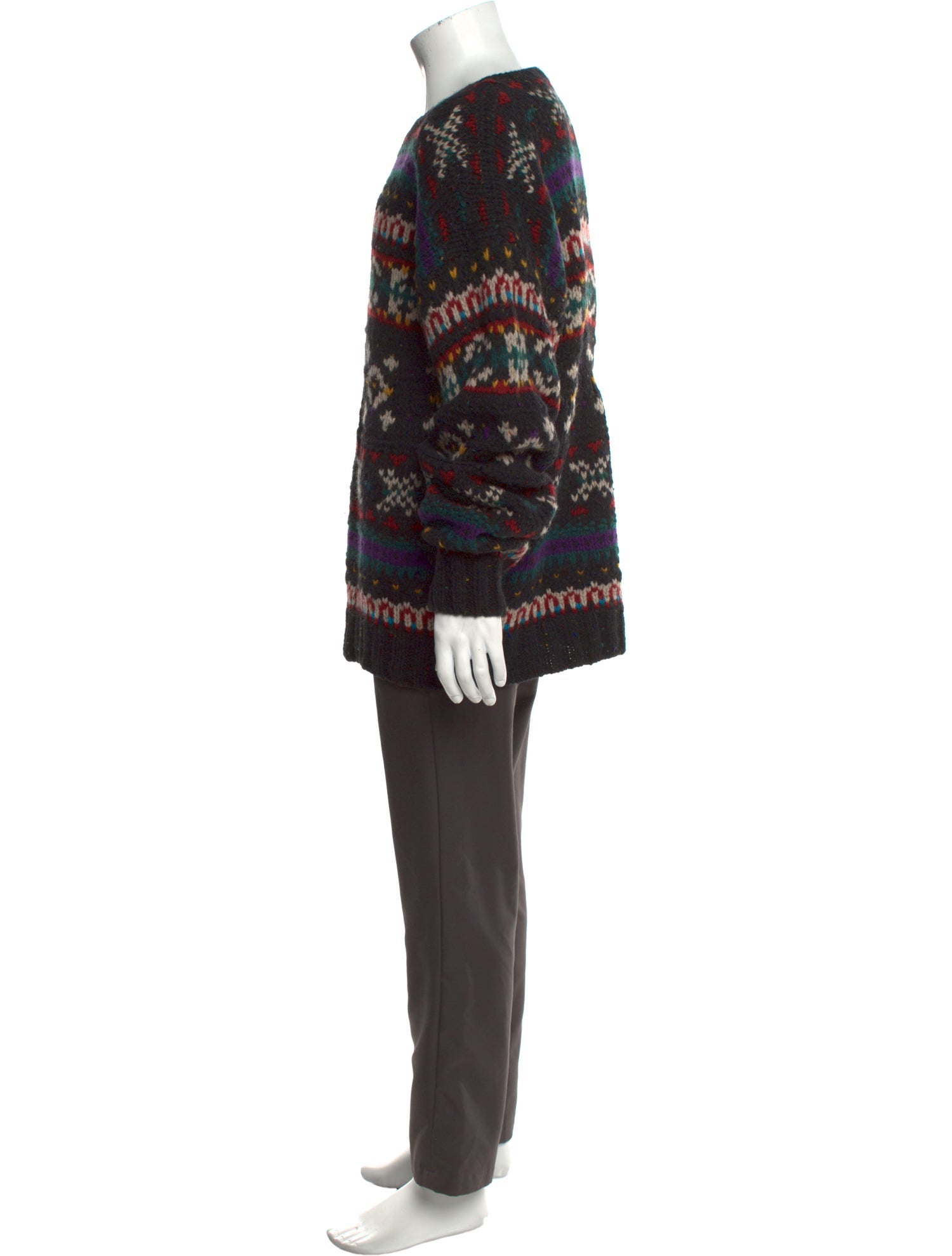 Woolrich Printed Crew Neck Pullover