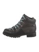 Woolrich Leather Printed Combat Boots