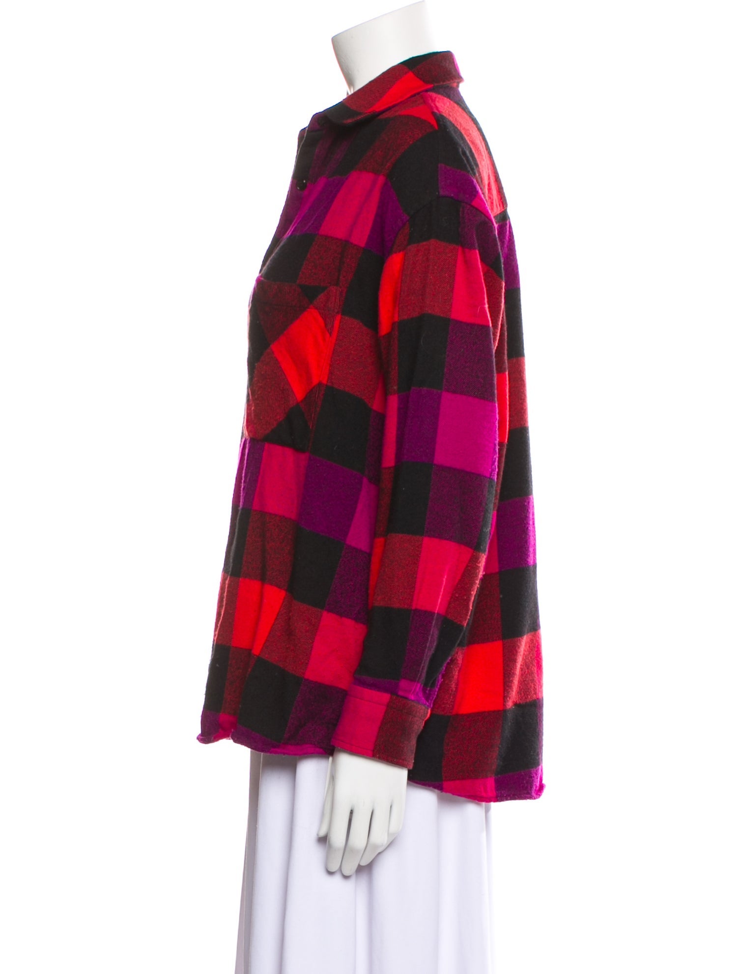 Woolrich Plaid Print Jacket